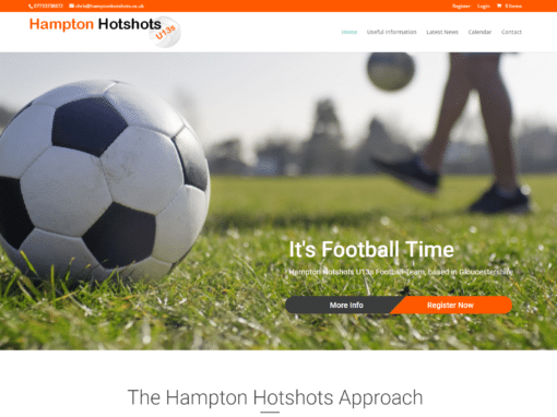 Websites for Sports Clubs and Teams with Membership